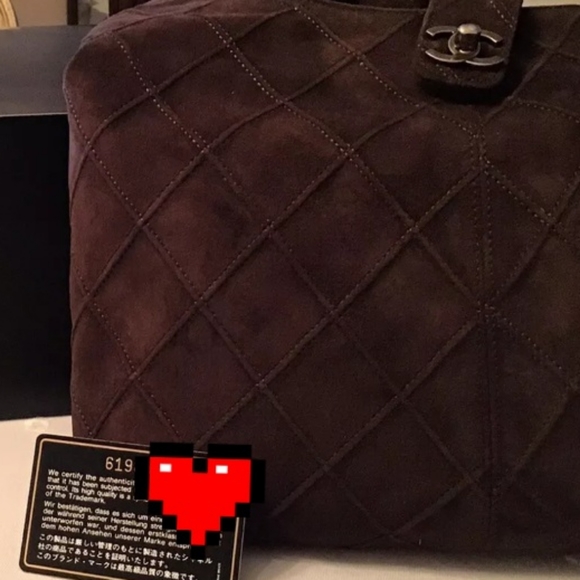 CHANEL Suede Hobo Tote - Picture 8 of 8